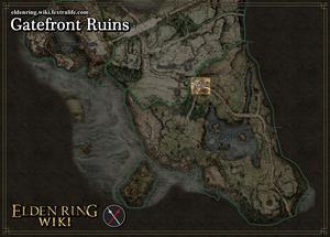 map gatefront ruins elden ring wiki guide 300px
